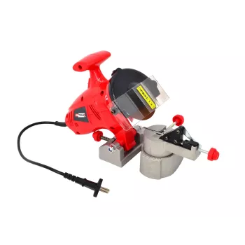 AWTOOLS elektriskais ķēdes asināmais 180W, 230V, 6300 RPM, piestiprināms pie sola, melns