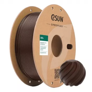 ESUN ABS+ 3D printera pavediens 1,75mm brūns 1kg spole