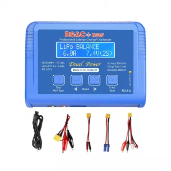 NO NAME B6AC+ 80W E6360 līdzsvara lādētājs
