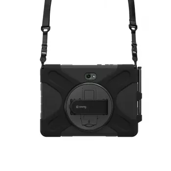 Crong Defender Plus aizsargmaciņa Samsung Galaxy Tab Active5 Pro 10,1 collu planšetdatoram – melna