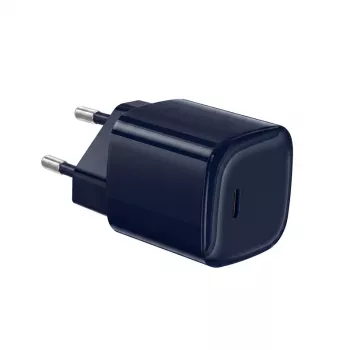 Crong NEO GaN 40W USB-C PD 3.2 sienas lādētājs ar AVS - tumši zils