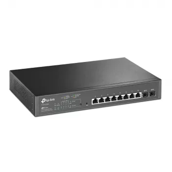 TP-Link JetStream 10-Port Gigabit Smart PoE Switch ar 8-Port PoE+