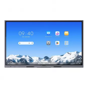 Hikvision DS-D5C75RB/A2L 75 collu 4K interaktīvais displejs, Android 14 (paplašināms līdz 16 EDLA), 40 punktu IR skāriens, 8GB RAM, 128GB atmiņa, Wi-Fi 6, Bluetooth 5.2, 3x HDMI, USB-C, 2x15W skaļruņi, 8 mikrofonu masīvs, VESA 800x400