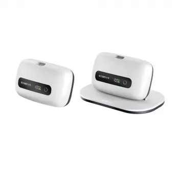 BOBOVR BM60-2 Dual 6500mAh akumulatoru komplekts ar uzlādes dokstaciju M3 Pro+ un M3 siksnu stiprinājumiem - balts