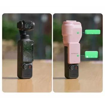 SUNNYLIFE aizsargmaciņa DJI Osmo Pocket 4 – rozā