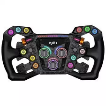 PXN GT ONE stūres komplekts ar 3 pedāļu moduli un 6+1 pārnesumu sviru PC, PS3, PS4, Xbox One, Xbox Series X/S, Switch