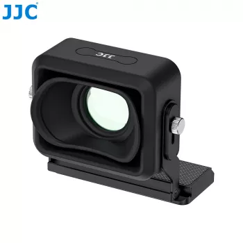 JJC LVF-BF 3x LCD skata palielinātājs Sigma fp / fp L, ar Arca-Swiss ātrās atbrīvošanas plāksni un Peak Design Capture Clip V3 saderību (melns)
