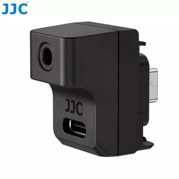 JJC Audio Adapter Insta360 Ace Pro 2 – 3,5 mm mikrofons + lādētājs / AD-ACEP2