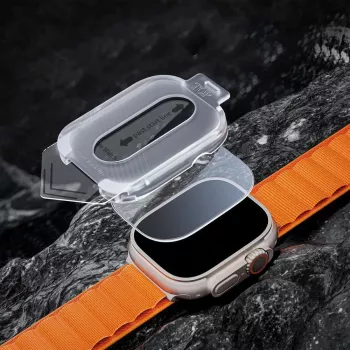 Tech-Protect Easy Set+ Apple Watch Ultra 1/2/3 (49 mm) ekrāna aizsargstikls, 2 gab.