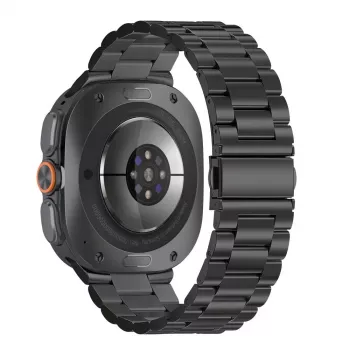 TECH-PROTECT Nerūsējošā tērauda pulksteņa siksniņa Samsung Galaxy Watch Ultra 1/2 47mm Melna