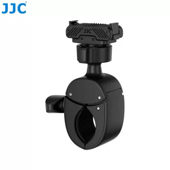 JJC HM-OA5 ātrās atbrīvošanas stūres stiprinājums DJI Osmo Action 5 Pro/4/3, Osmo Pocket 3/2 - 360° rotācija, pretslīdes, bez instrumentiem