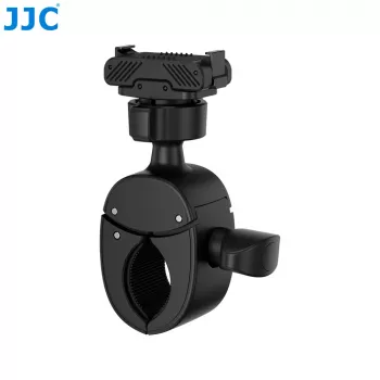 JJC HM-OA5 ātrās atbrīvošanas stūres stiprinājums DJI Osmo Action 5 Pro/4/3, Osmo Pocket 3/2 - 360° rotācija, pretslīdes, bez instrumentiem