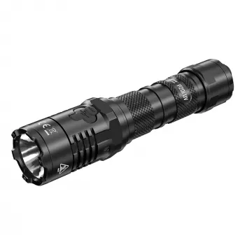 Nitecore NT-P20I-UV taktiskais lukturis ar UV gaismu, 1800 lūmenu, USB-C uzlāde, IP68, melns