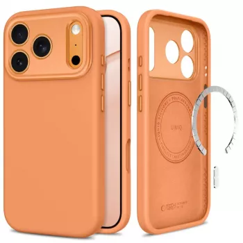 TECH-PROTECT UNIQ MagSafe CC vāciņš iPhone 17 Pro Max / 18 Pro Max - Cosmic Orange