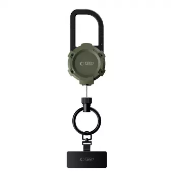 TECH-PROTECT ATH03 Urbanloop pretzagšanas turētājs Apple AirTag Military Green