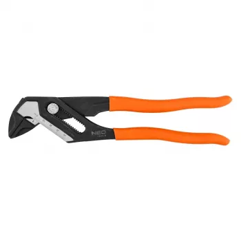 NEO TOOLS regulējamā uzgriežņu atslēga 10 collu (250 mm) hroma-vanādija tērauds, maks. atvērums 30 mm, DIN 3117, metriskā skala, pakarināšanas caurums