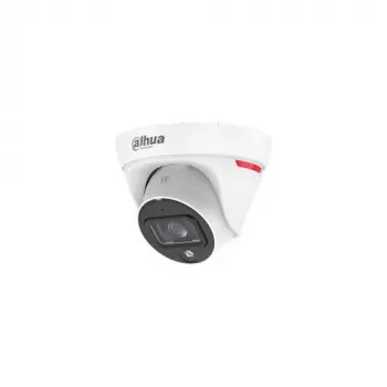 Dahua IPC-HDW1439T1-A-LED-0280B-PRO 4MP Full-Colour siltās gaismas LED kupolveida tīkla kamera ar iebūvētu mikrofonu, 2.8mm fiksēts objektīvs, IP67, PoE