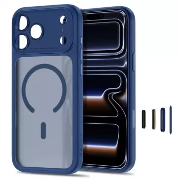TECH-PROTECT MagPeak MagSafe vāciņš iPhone 17 Pro / 18 Pro - matēti tumši zils