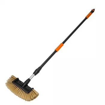 BRADAS Soft Car Washer ar teleskopisko rokturi 150-250cm, 4 plakņu birste