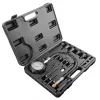 NEO TOOLS Dīzeļa kompresijas spiediena testeris, 16 daļu komplekts (0-70 bar / 0-1000 PSI)