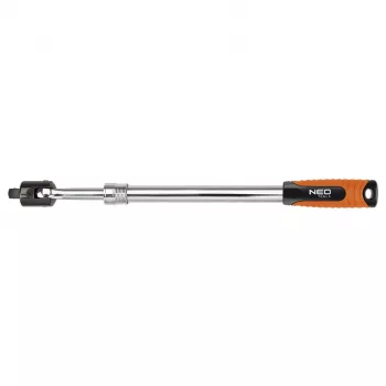 NEO TOOLS Teleskopiskais rokturis ar šarnīru 1/2 inch, 470-620 mm