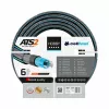 CELLFAST HOBBY ATS 1 dārza šļūtene 10 m – 1/2 collu 3-slāņu PVC, pretgriešanās, 20 bar, UV un aļģu izturīga, zaļa/dzeltena