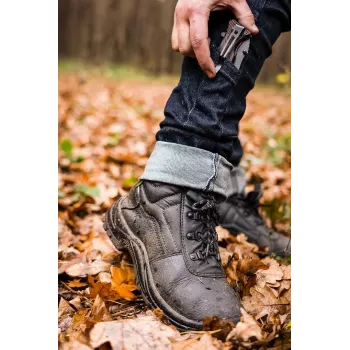NEO TOOLS DENIM 5 kabatu darba bikses, M izmērs, zilas, regulārs piegulums, pastiprinātas vīles, EN ISO 13688