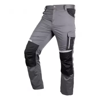 NEO TOOLS Mix&Match darba bikses pelēki-melnas, S izmērs