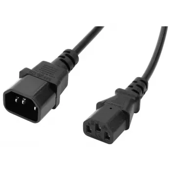 Accura C13–C14 VDE strāvas vads 3,0 m melns