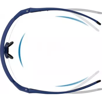 ROCKBROS 10174 Riteņbraukšanas brilles UV400 - Zilas