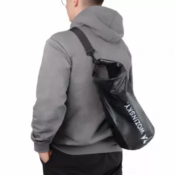 Wozinsky WWK-10 Ūdensizturīga sausā soma kajakam un SUP, 10 L, melna