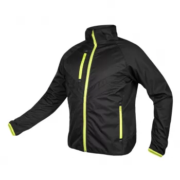 NEO TOOLS Mix&Match Softshell jaka melna-dzeltena, S izmērs