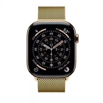Crong Milano Steel nerūdijošā tērauda siksniņa Apple Watch 38/40/41/42 mm - zelta