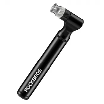 ROCKBROS JG-PB-11 velosipēda remonta komplekts ar 120 PSI mini sūkni, 16-in-1 daudzrīku, bezlīmes plāksteriem, riepu montējamiem knaiblēm, glabāšanas somu - Melns