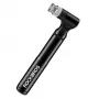 ROCKBROS JG-PB-11 velosipēda remonta komplekts ar 120 PSI mini sūkni, 16-in-1 daudzrīku, bezlīmes plāksteriem, riepu montējamiem knaiblēm, glabāšanas somu - Melns