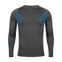 Vīriešu termoaktīvais krekls Alpinus Active Base Layer pelēks GT43860 izmērs S