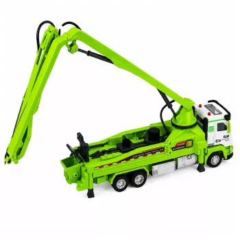 LEAN TOYS Betona sūkņa kravas automašīna ar gaismām, skaņām, ūdeni, vadība 1:40