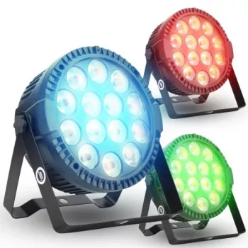 LIGHT4ME PAR RGBA 14x6W IR LED skatuves prožektors ar tālvadības pulti