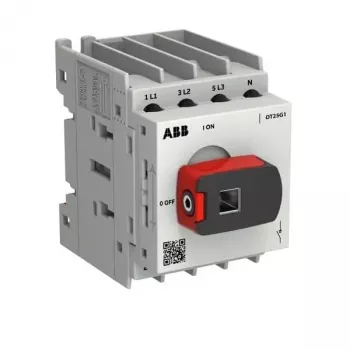 ABB OTOT25G1-4MSN2Plus slodzes pārtraucējs, 25 A, Frame G1, 4-polu