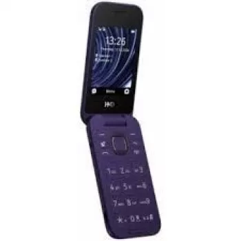 HMD 2660 Flip Violet 4G LTE Divu SIM locīšanas telefons