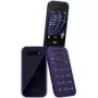 HMD 2660 Flip Violet 4G LTE Divu SIM locīšanas telefons
