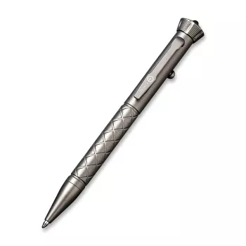 CIVIVI Coronet CP-02A titāna taktiskā pildspalva - Bolt-Action EDC ar volframa stikla lauzēju, Stonewashed