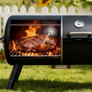 METAPEN Meatmeet X Pro Bluetooth/Wi-Fi virtuves termometrs ar lietotni grilam, cepeškrāsnij un kūpinātavai - melns