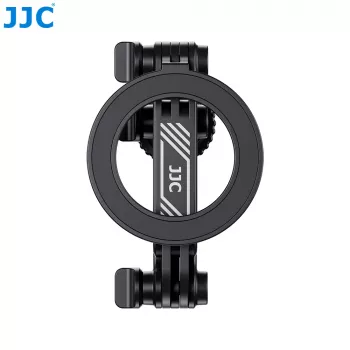 JJC MS-CS1 MagSafe magnētiskais stiprinājums ar 1/4 collu-20 un GoPro saderību, melns