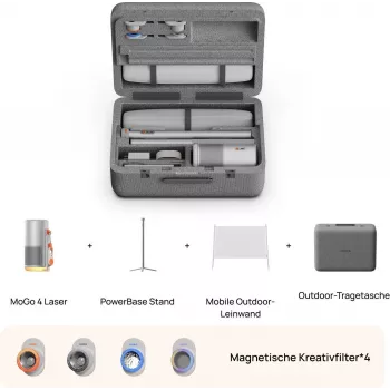 XGIMI MoGo 4 Laser Beamer+ Outdoor komplekts - DLP projektors