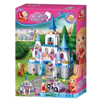 Sluban Girls Dream Castle 815 gabalu konstruktors