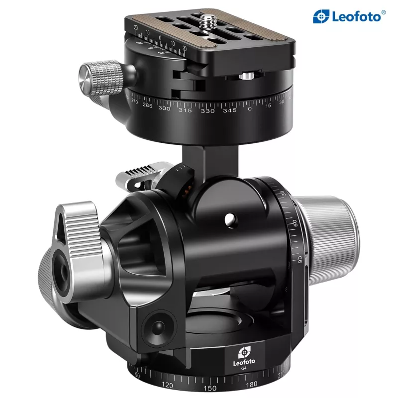 Leofoto G4 Pro zobratu statīva galva