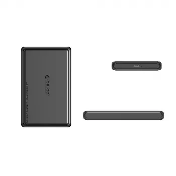 ORICO DDL25-C3 2,5 collu HDD/SSD korpuss USB-C 5Gbps melns