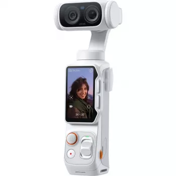 Insta360 Luna Ultra Standard Bundle kabatas stabilizētāja kamera, Stellar White (LUNA02)