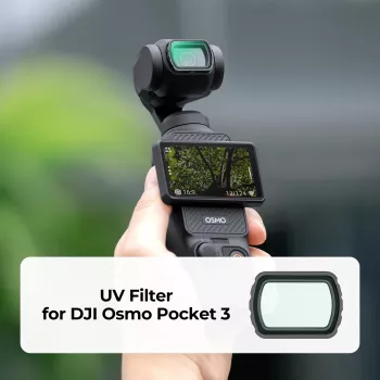KF UV filtrs HD MC 12 slāņu pārklājums DJI Osmo Pocket 3 (KF01.2534)